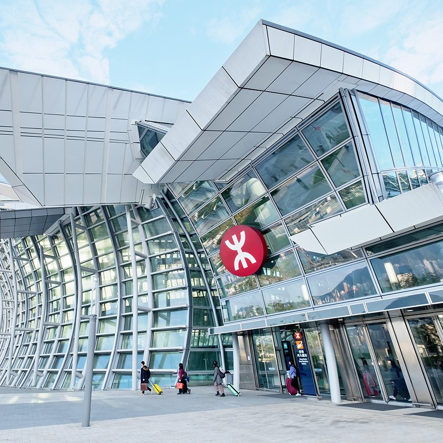 Exterior view of West Kowloon Station