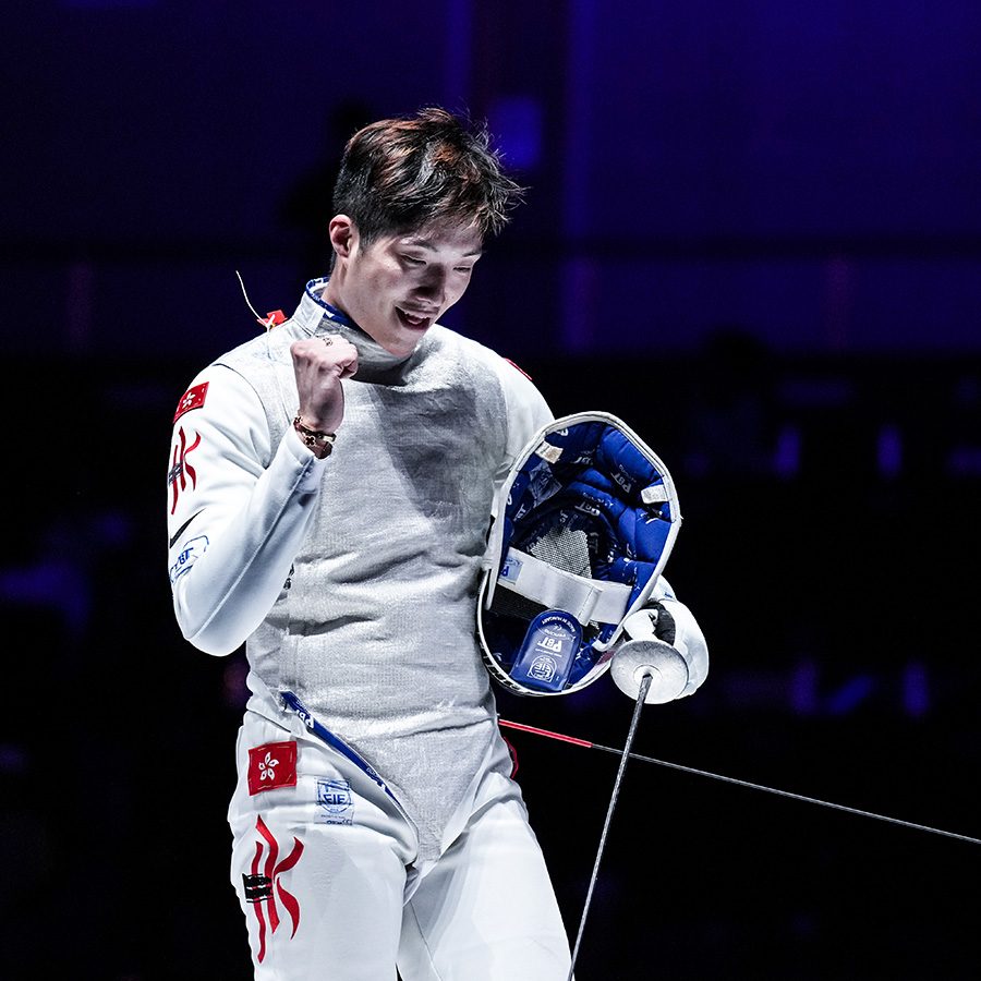Photo of Cheung Ka Long at the game