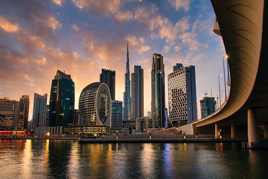 Dubai city view