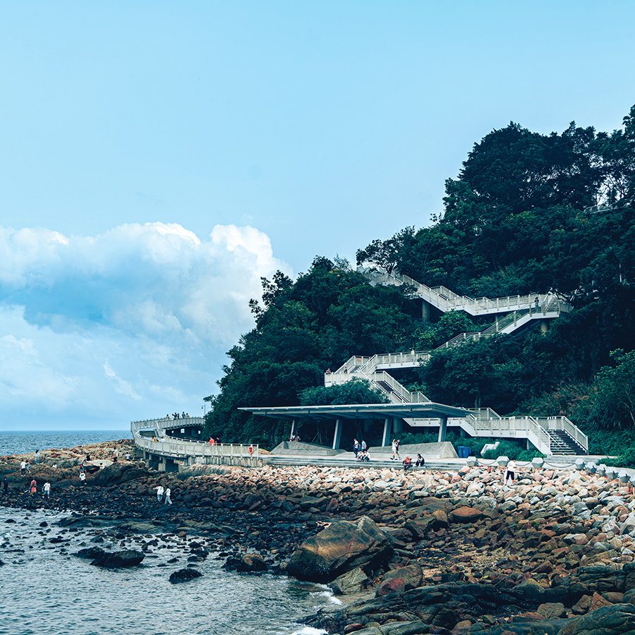Yantian district walkway
