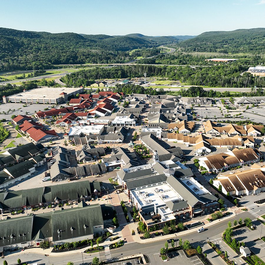 An Exterior view of Woodbury Common Premium Outlets