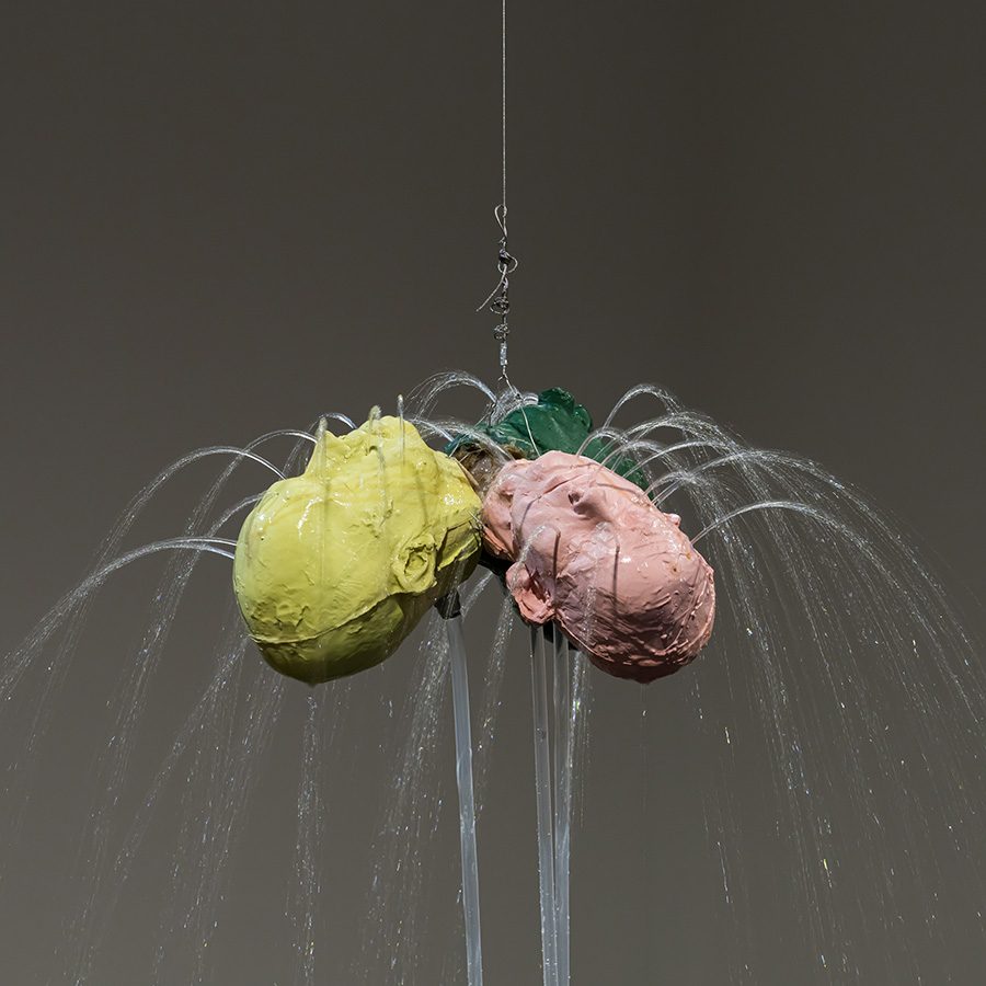 3 Heads Fountain (Juliet, Andrew, Rinde), 2005, Bruce Nauman 