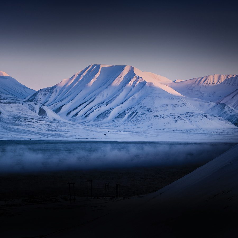 Snowcapped mountain