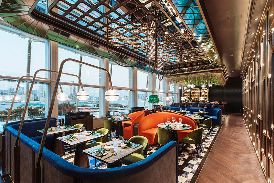 Interior of main dining hall at Chinesology