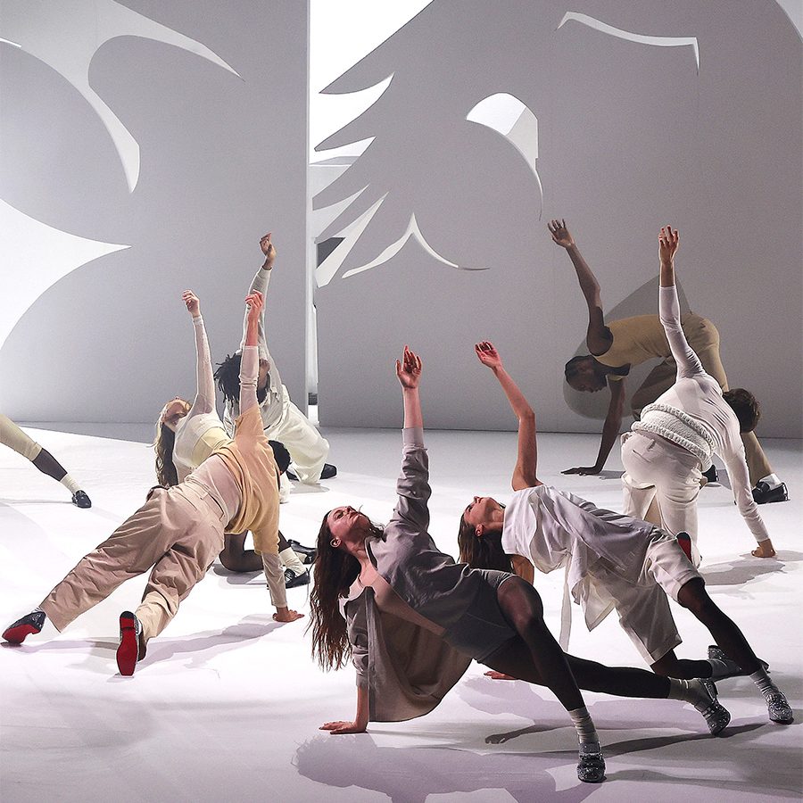 A photo of Christian Louboutin's fashion show at Paris Fashion Week 2024.