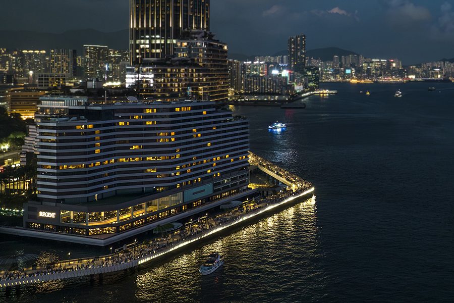 Night view you can see from Regent Hong Kong