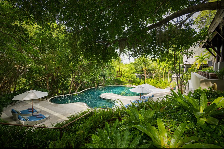 Pool at Anantara Layan Phuket Resort