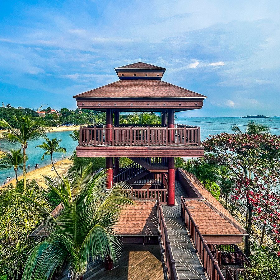 Palawan Beach in Sentosa