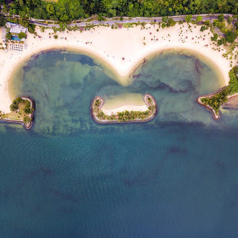 Tanjong Beach in Sentosa