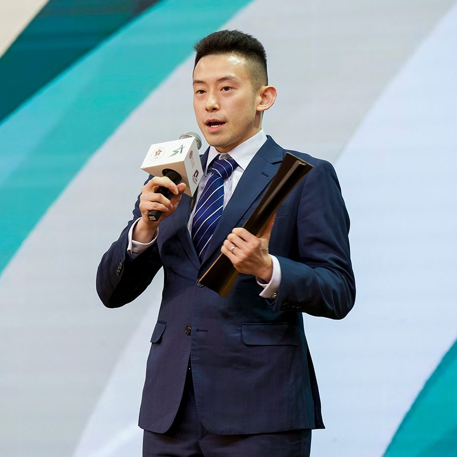 Wong Chun Ting is speaking