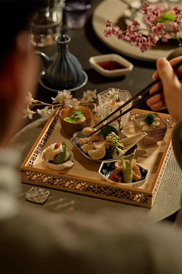 Food served in Janu Tokyo