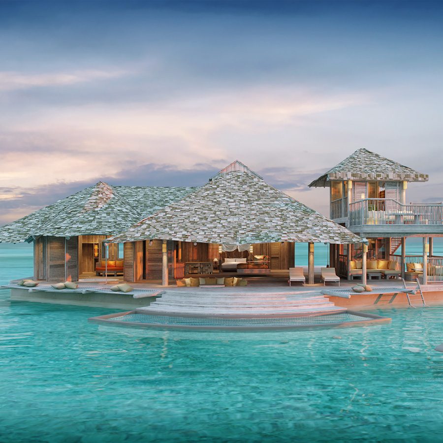 exterior view of Soneva Secret