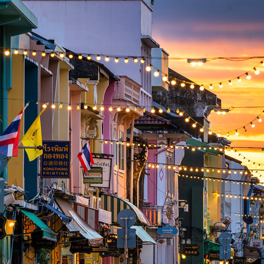 Street view of Phuket