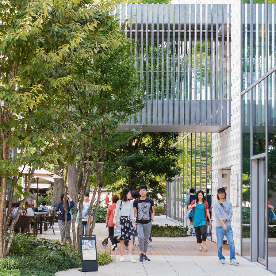 Greenery in Daikanyama District