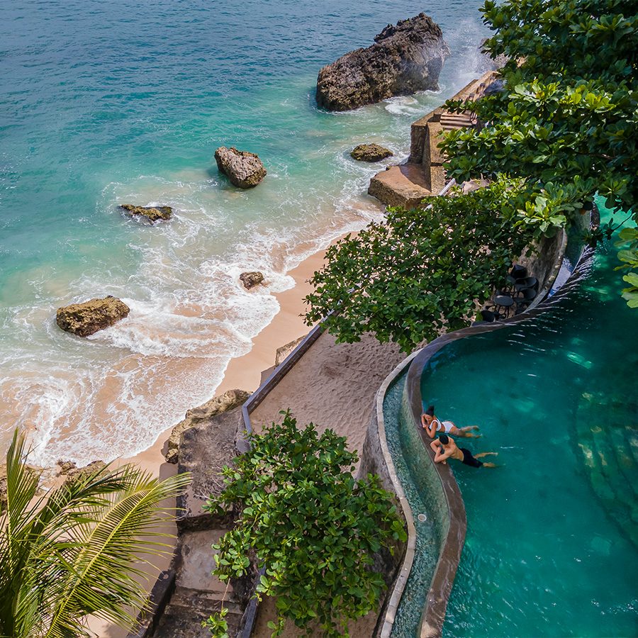 Aerial view of AYANA Resort