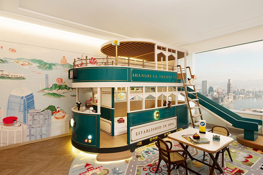 Themed room in Shangri-La Hong Kong