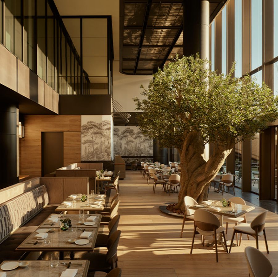 Interior of Janu Tokyo