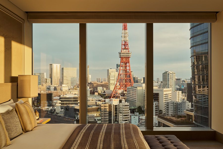Window view from Janu Tokyo