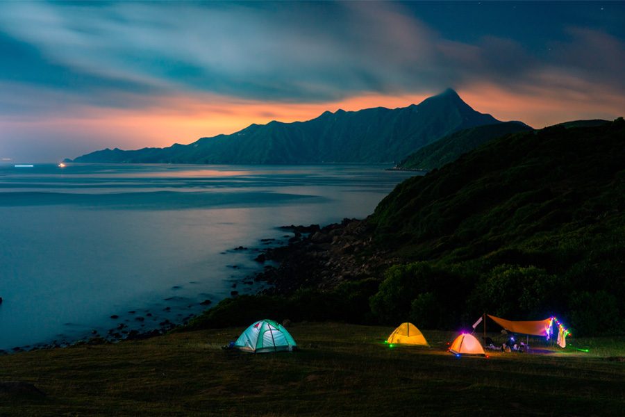 Camping in Sai Kung