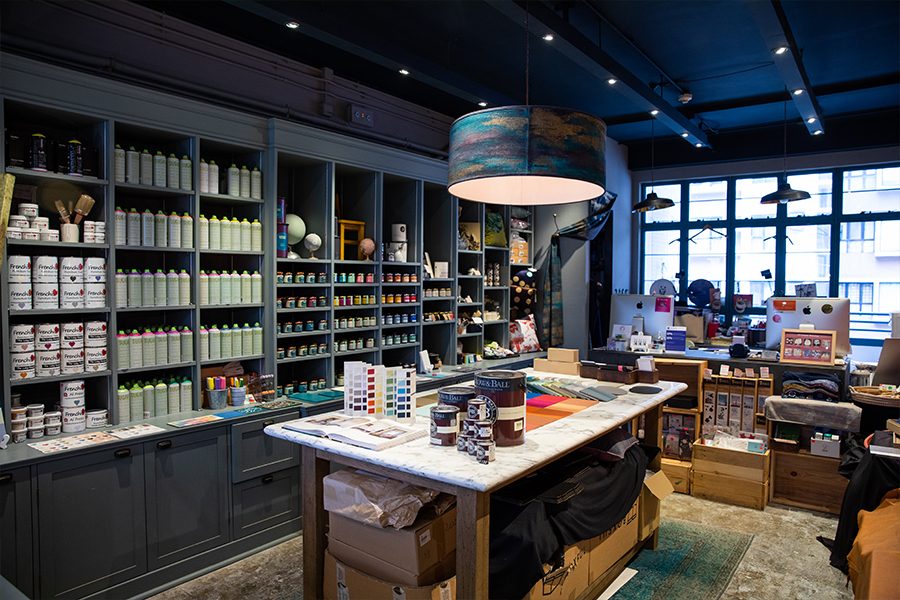 Interior of a shop in PMQ