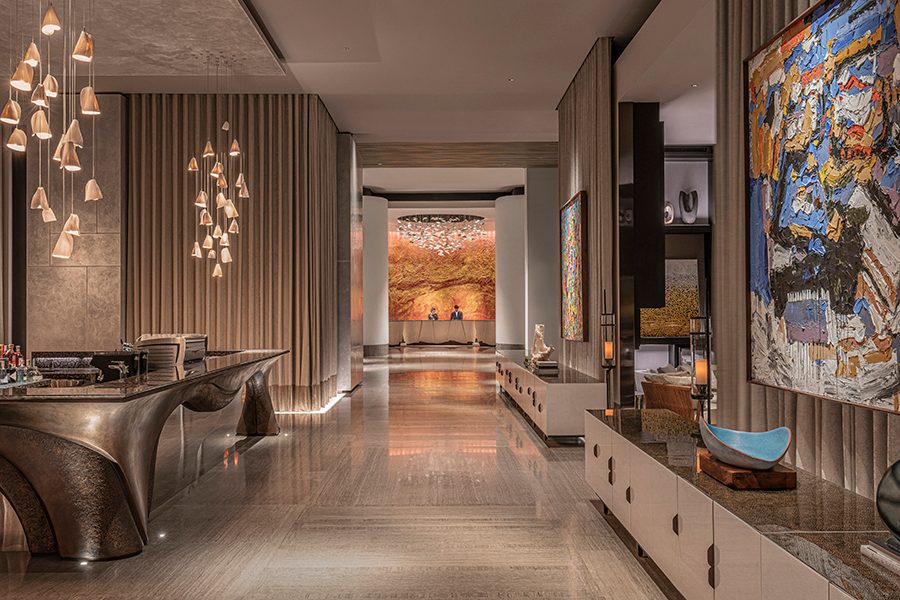 Interior of Four Seasons Bangkok