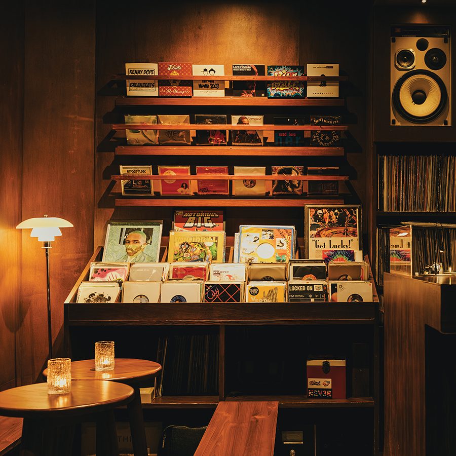 Interior of vinyl bar Modern-Day Culture