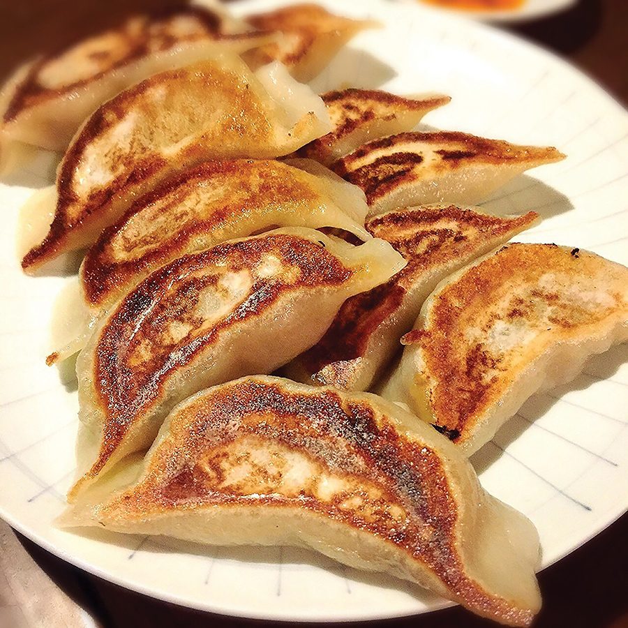 Dumplings at Goni 52 Tokyo