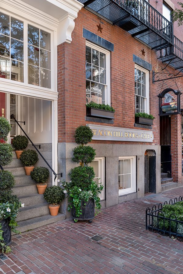 Exterior of buildings in Beacon Hill 