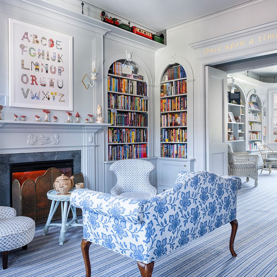 Interior of beacon hill 