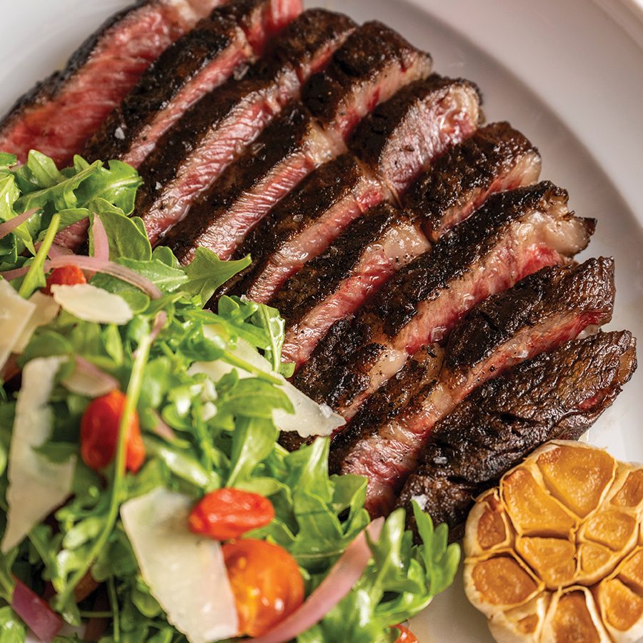 Steak dish in boston