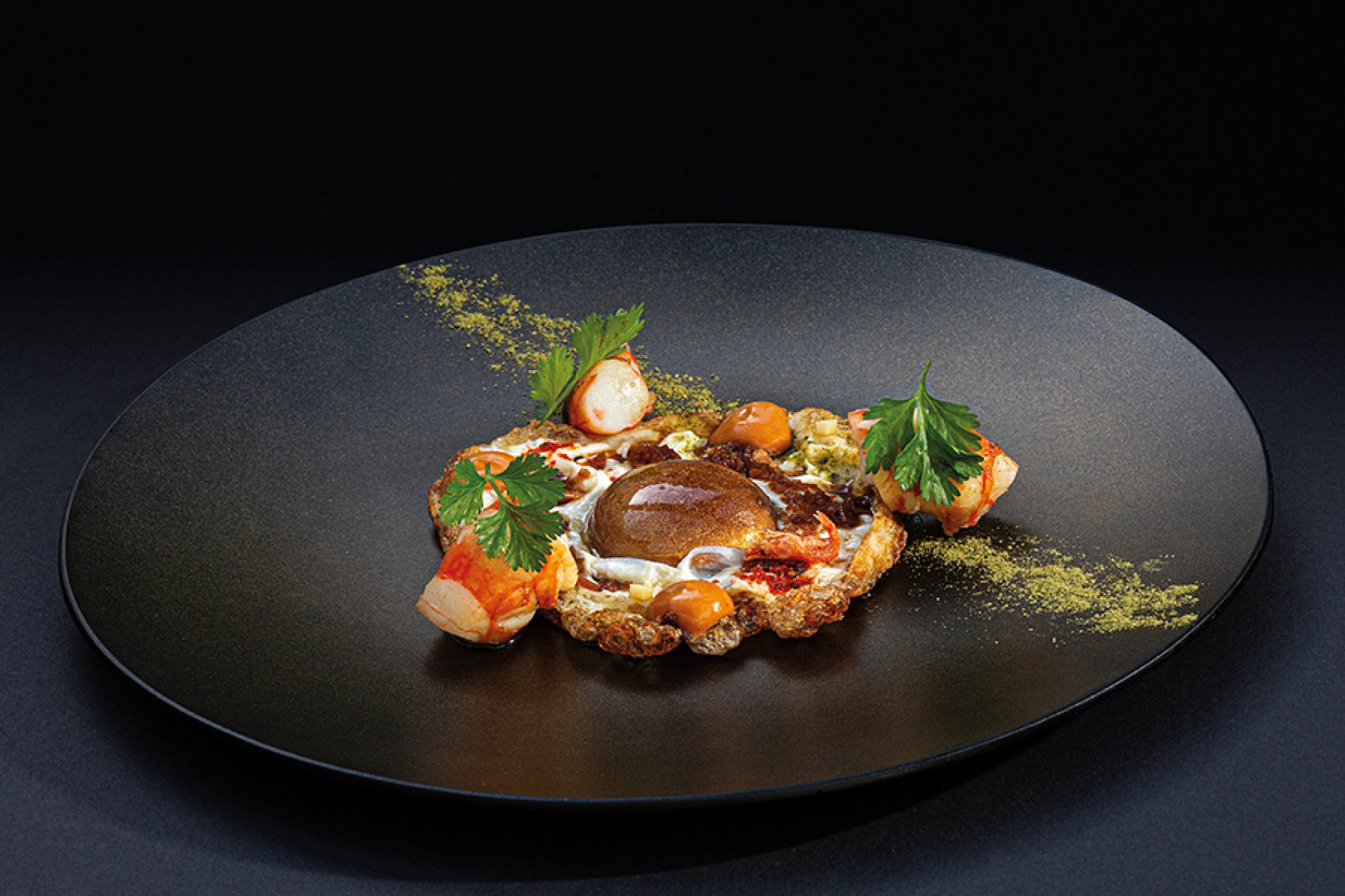 A dish in Disfrutar