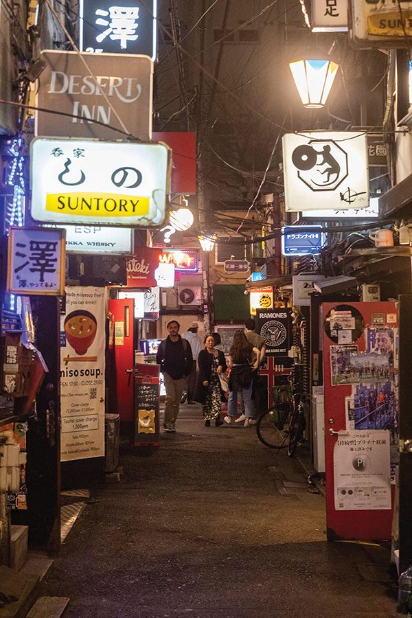Golden Gai at night