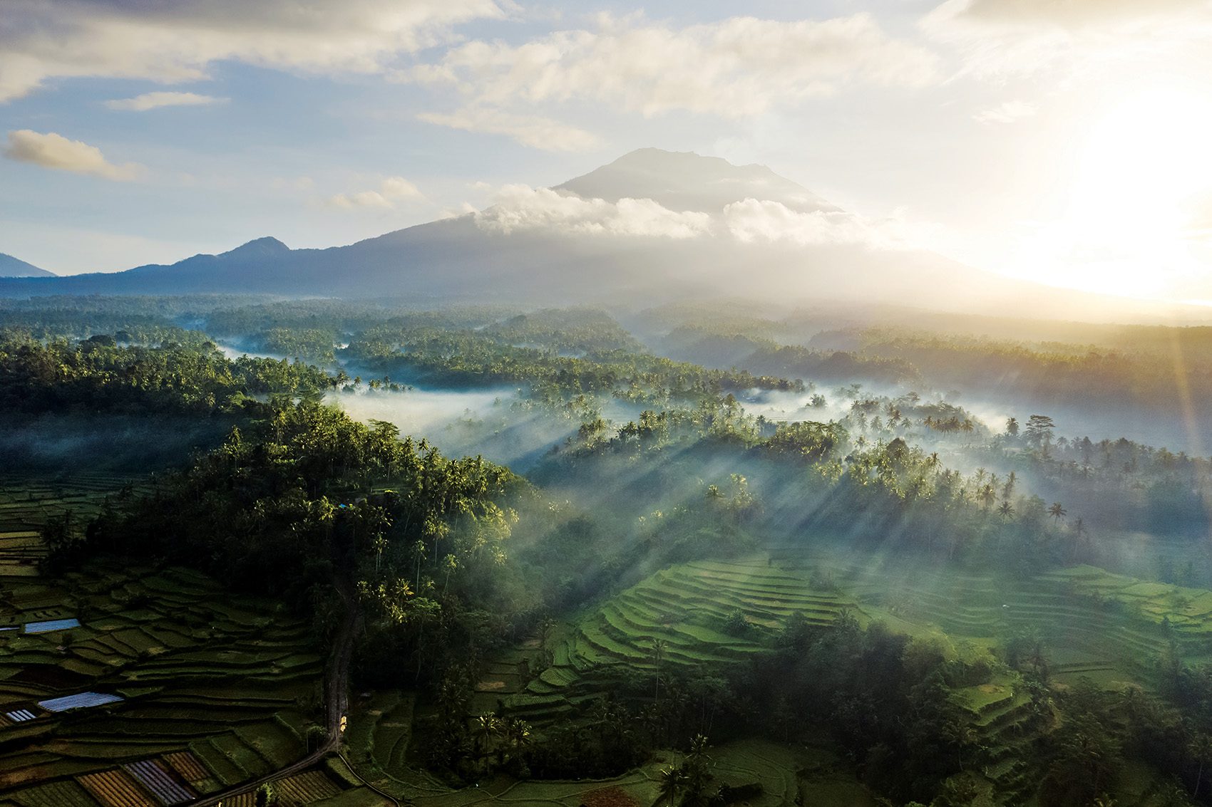 Sunrise from the hill