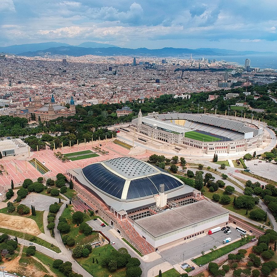 Estadi Olímpic Lluís Companys in Barcelona