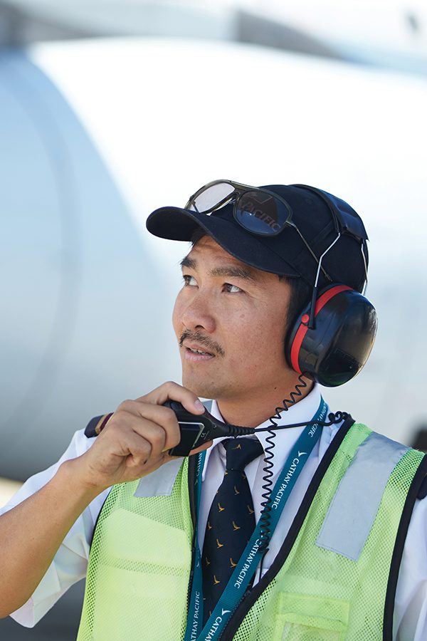 A member of CX staff