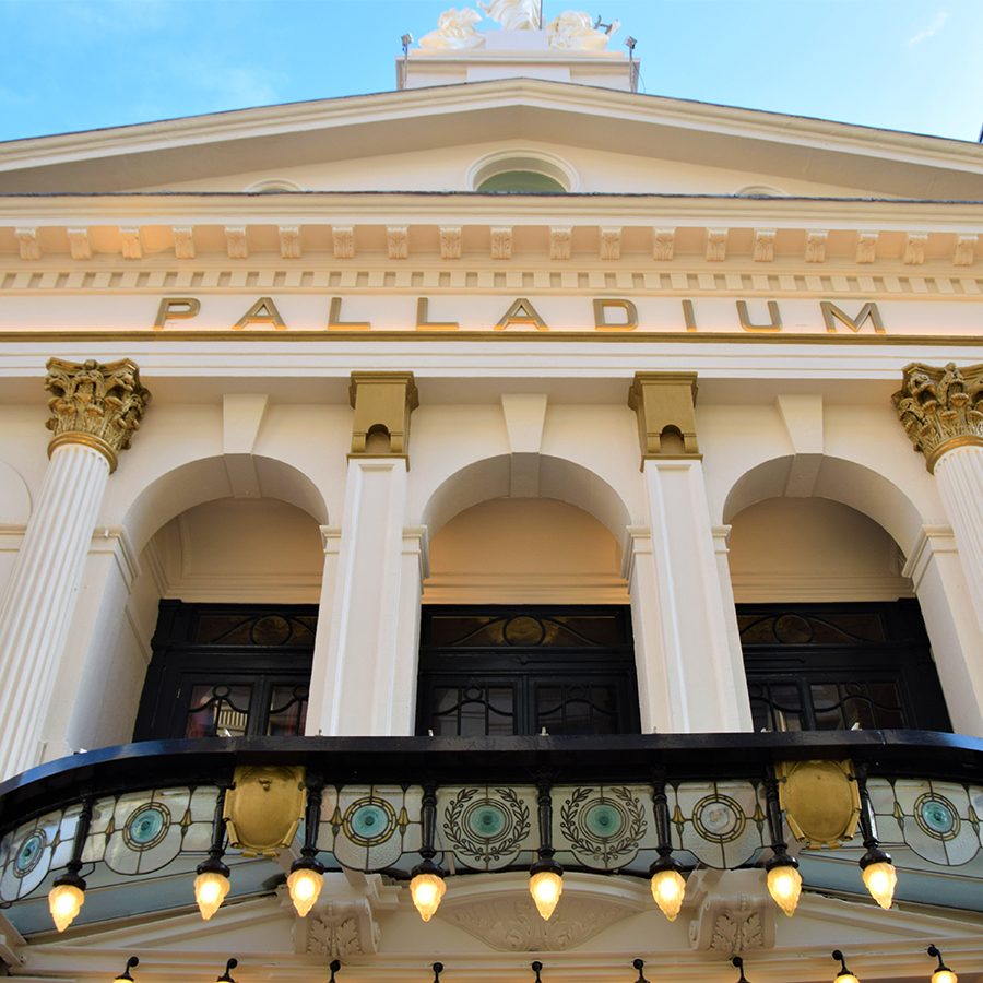 An exterior view of Palladium Theatre