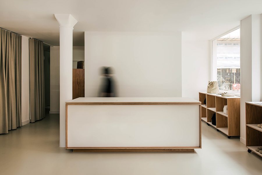 The interior view of Studio Nicholson
