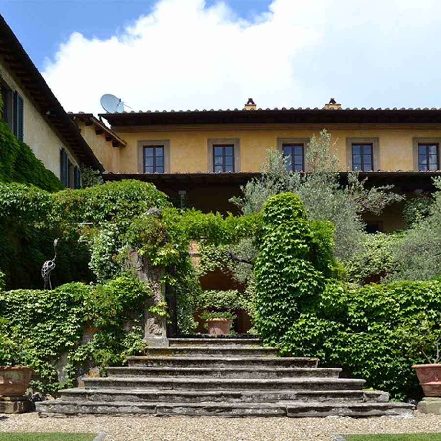 An exterior view of Il Palagio winery