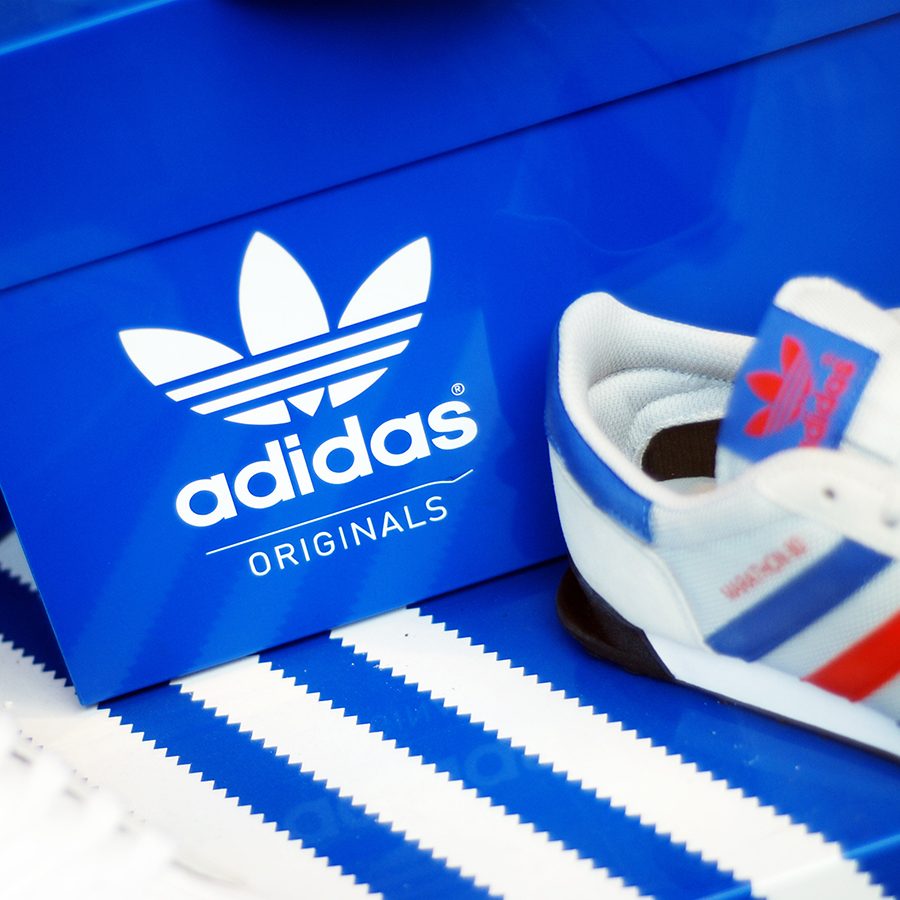 Blue adidas product