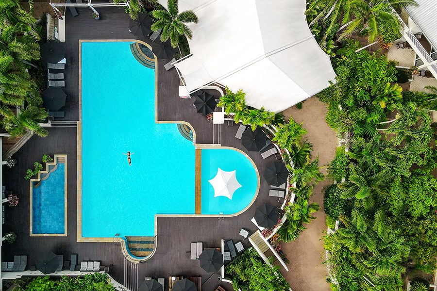 Pool of Shangri La The Marina