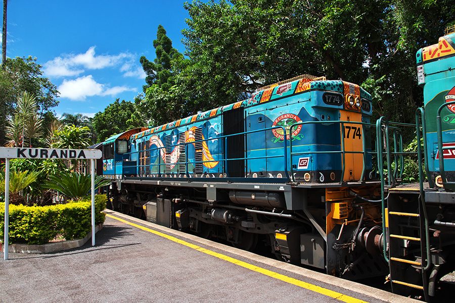Train station in Kuranda