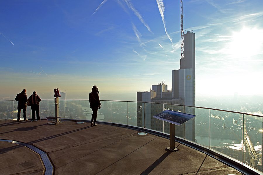 Frankfurt Main Maintower observation deck