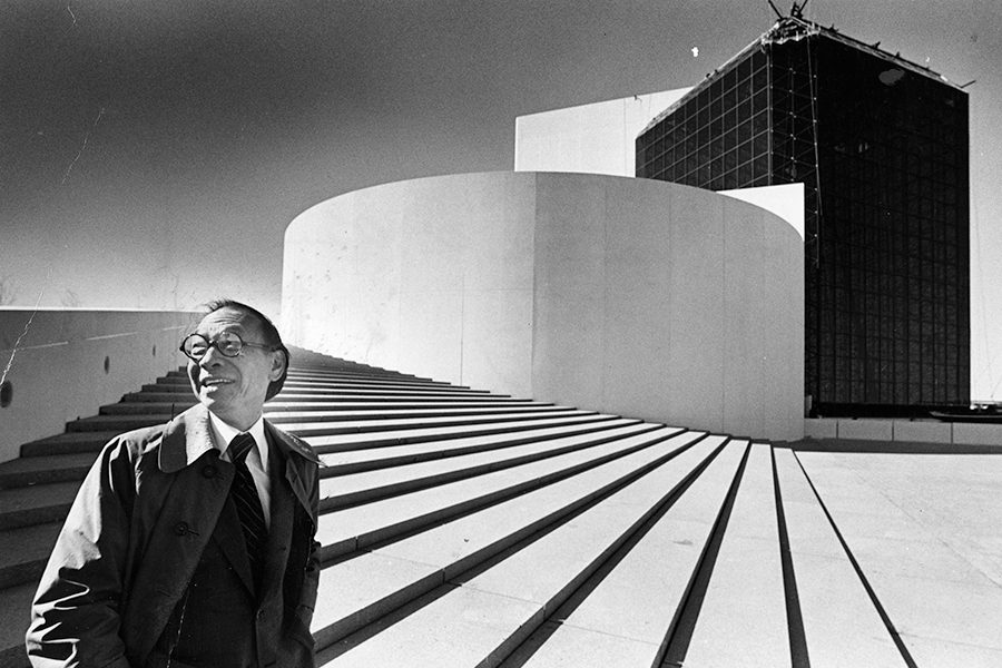 portrait of IM Pei