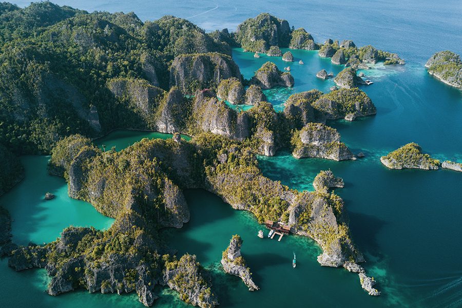 Raja Ampat Archipelago in West Papua Afriandi