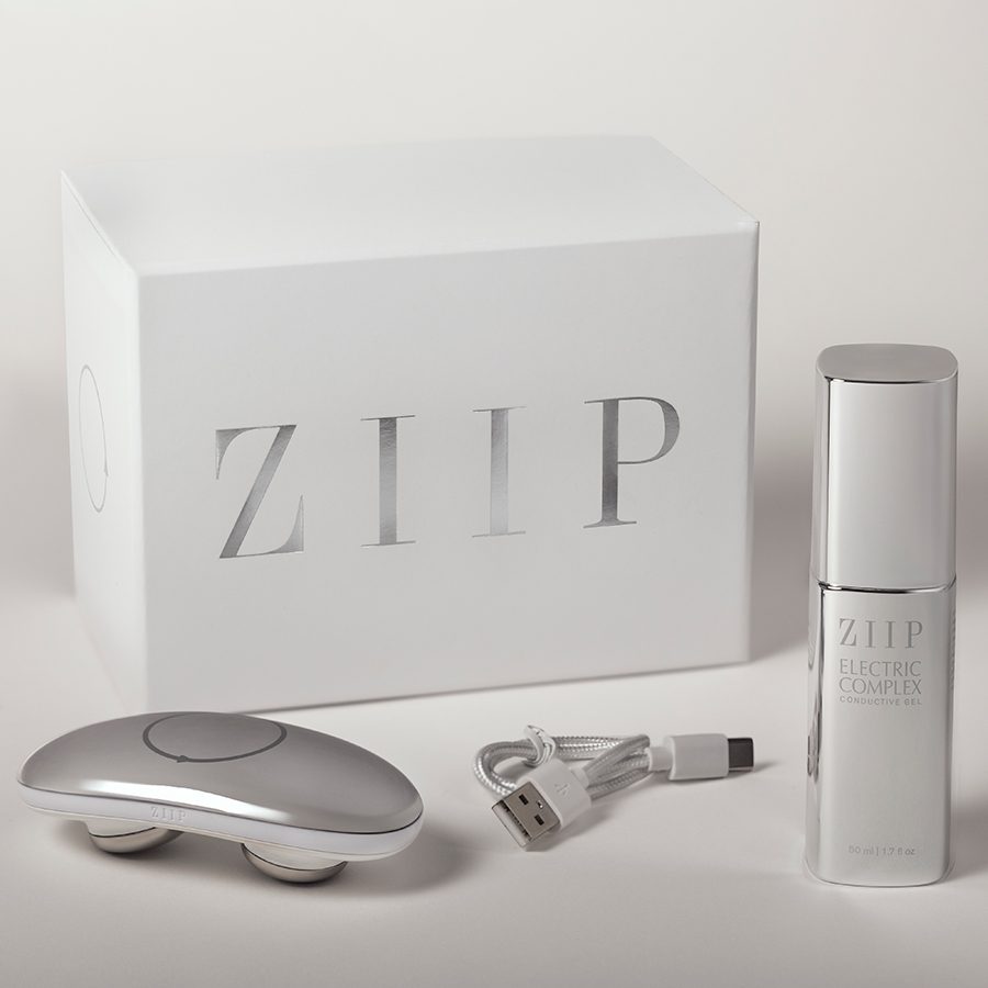 A photo the Ziip Halo high-tech beauty device for skincare