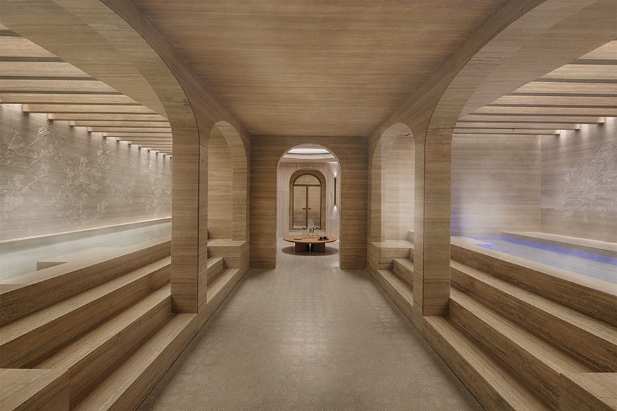 Six Senses Rome spa interior