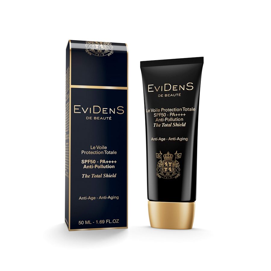 The package is black sunscreen