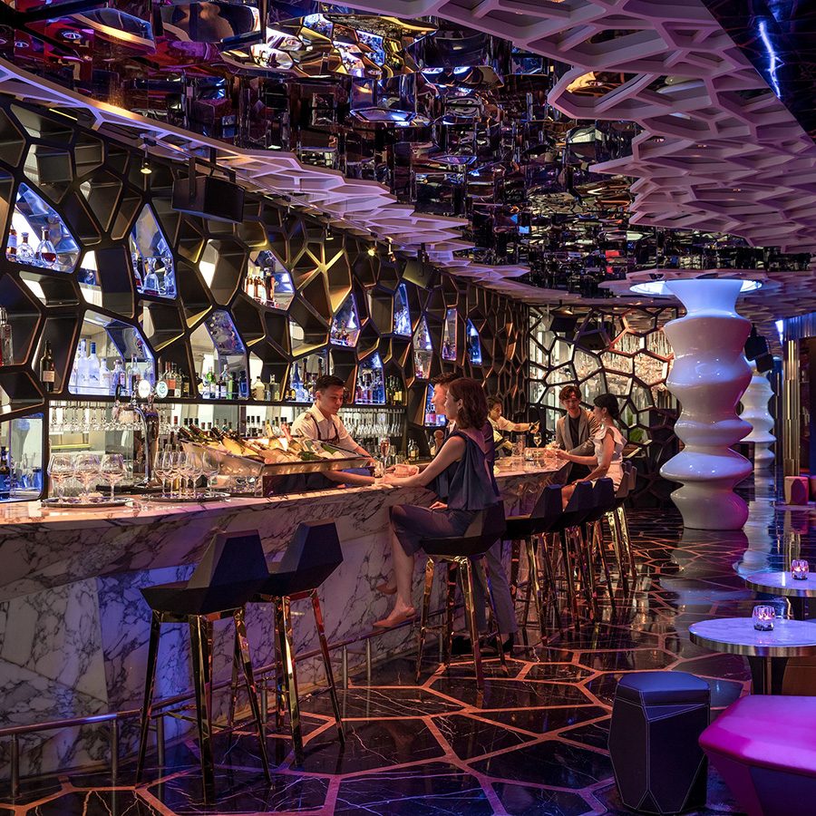 An interior photo of OZONE