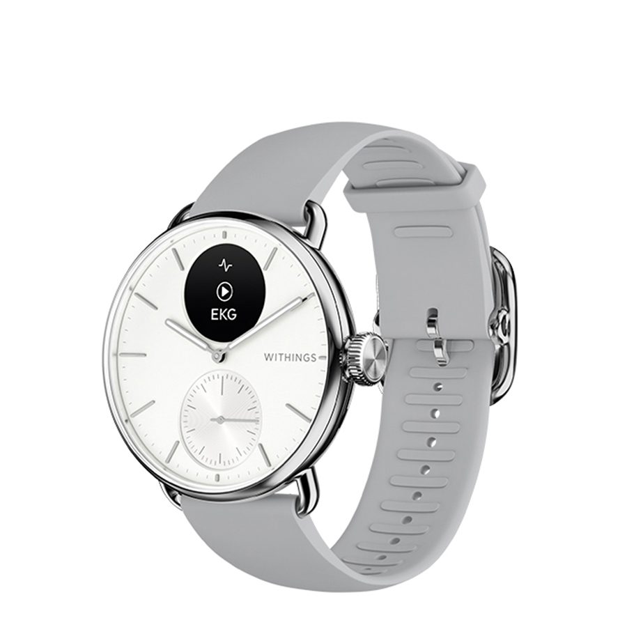 Side face of Withings wristwatch