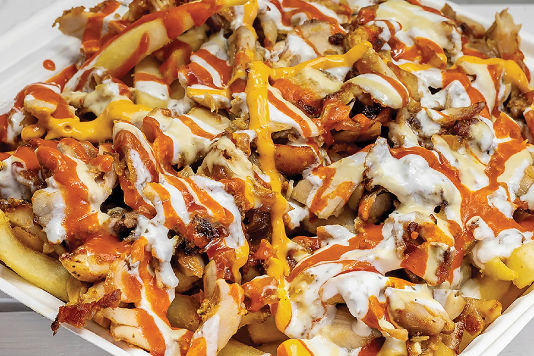 A photo of fries